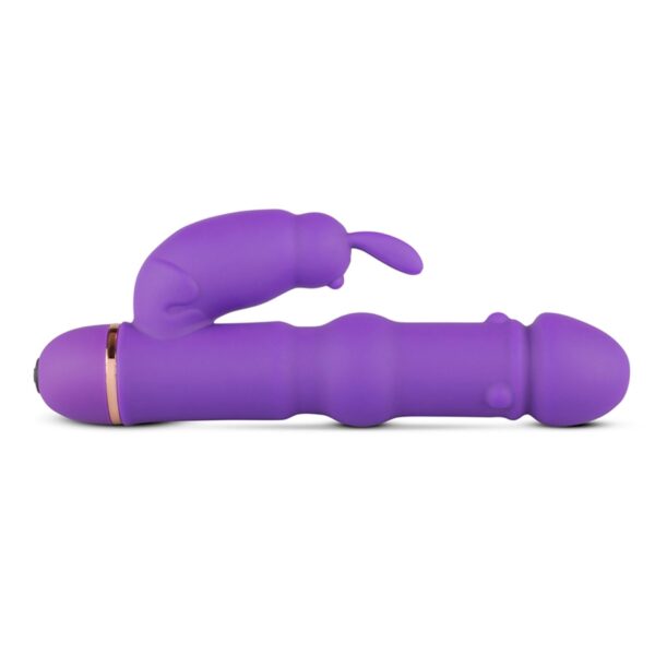 Teazers Silicone Rabbit Vibrator   Purple - obrazek 4