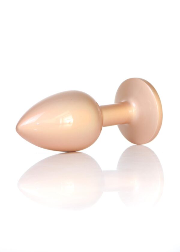 Plug Jewellery Pearl Gold PLUG  Clear S - obrazek 4