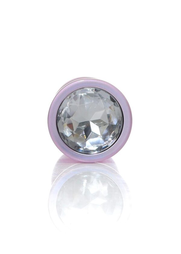 Plug Jewellery Pearl Pink PLUG  Clear M - obrazek 4
