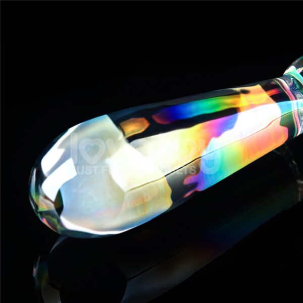 Twilight Gleam Glass Dildo - obrazek 4