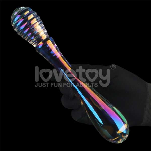 Twilight Gleam Glass Dildo - obrazek 4