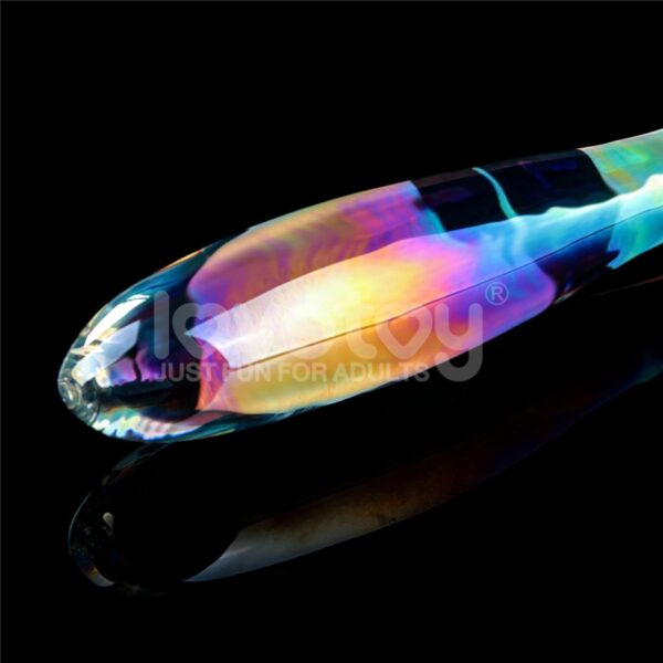 Twilight Gleam Glass Dildo - obrazek 4