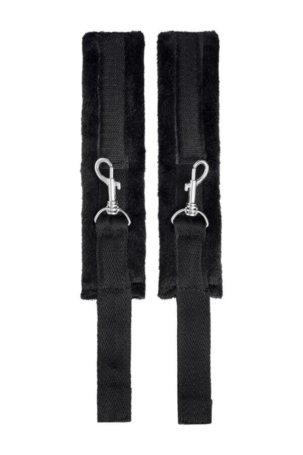 Anonymo fixing sling with pillow, velour, black, 127 cm - obrazek 4