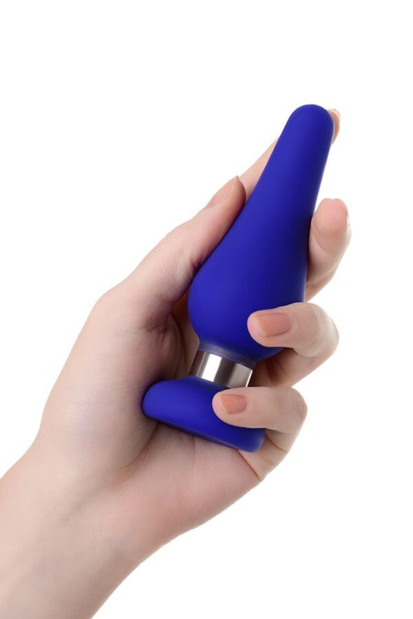 ToDo Classic Blue Anal Plug M - obrazek 4