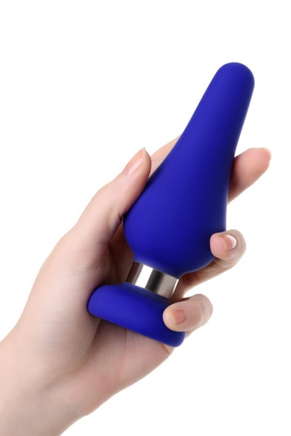 ToDo Classic Blue Anal Plug L - obrazek 4