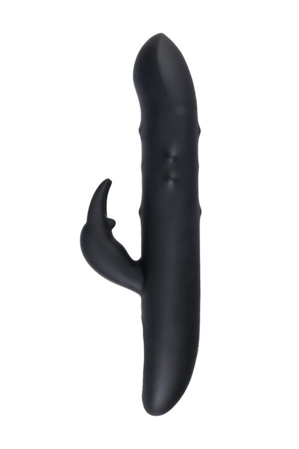 Unrealistic WANAME D SPLASH HAIL vibrator, silicone, black, 23.8 cm - obrazek 4