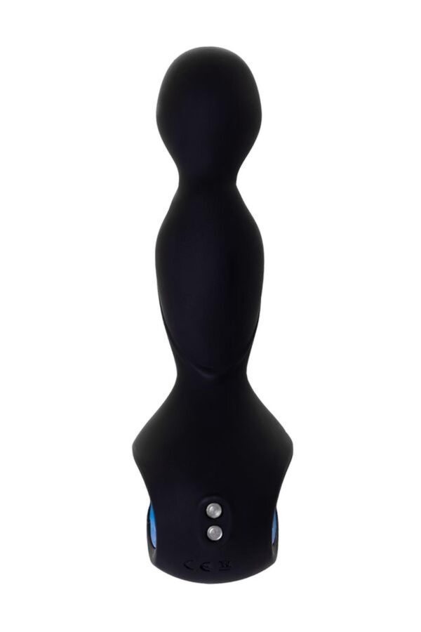 EROTIST SIXTH Prostate Massager vibro with heating silicone black 14.5 cm - obrazek 4