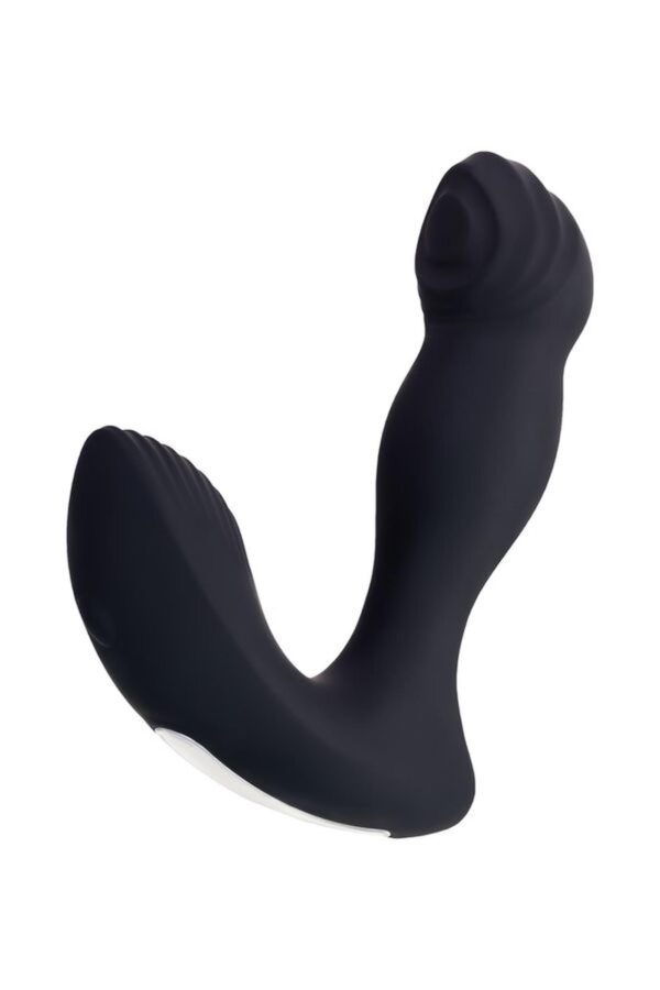 Prostate vibration stimulator with remote control Erotist Mounto, silicone, 13.2 cm - obrazek 4