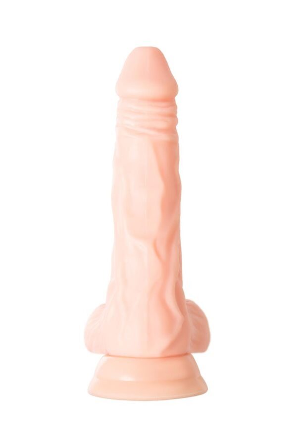 A TOYS, Realistic Dildo, TPE, Flesh, 14 cm - obrazek 4