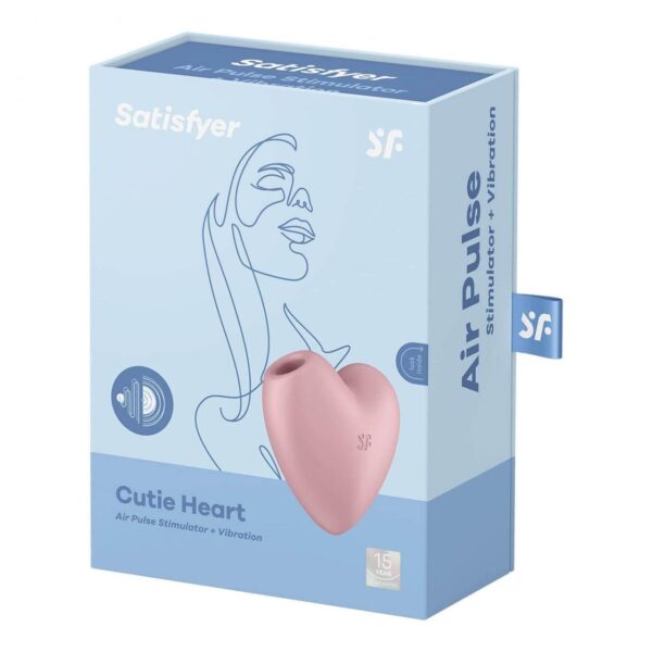 Stymulator Cutie Heart (Light Red) - obrazek 4
