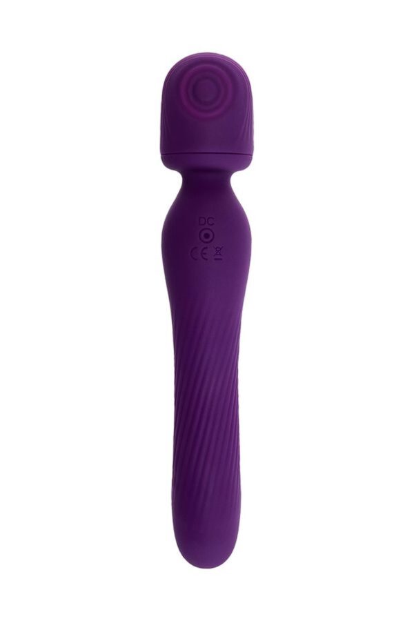 JOS Stimulator 2 in 1 Kisom, silicone, purple, 13 cm - obrazek 4