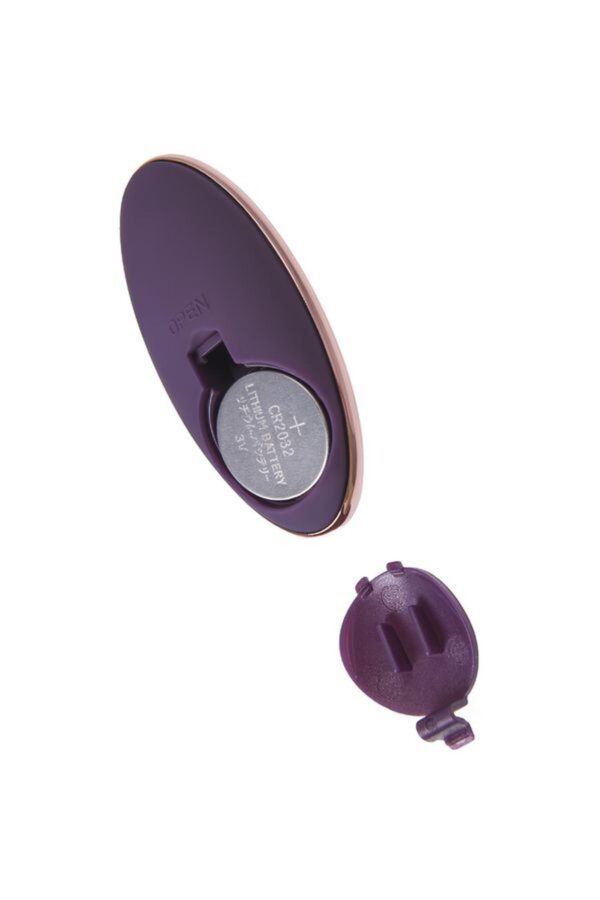 JOS Vibrating Egg with Friction Simulation  Bumpy, Silicone, Violet, 9 cm - obrazek 4