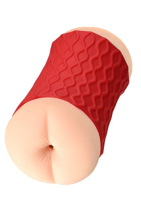 JOS NADIN, Masturbator double sided, TPR, fleshy, 14.5 cm - obrazek 4