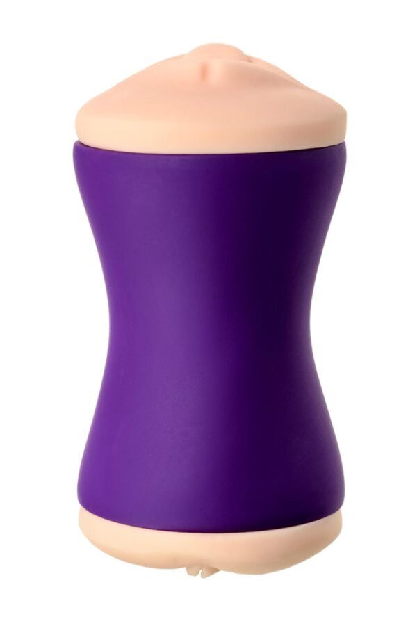 JOS YARA, Masturbator double sided, TPR, fleshy, 17.5 cm - obrazek 4