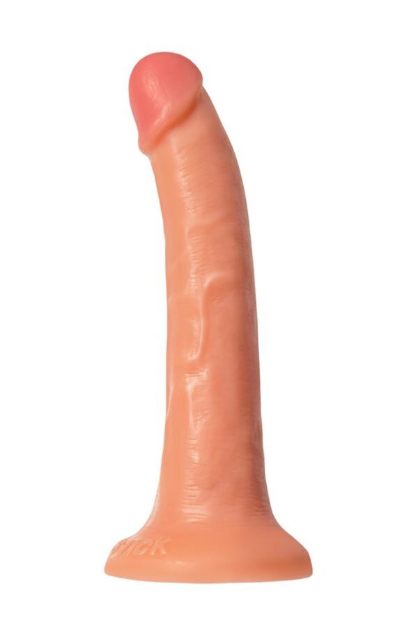 Realistic dildo Caliber 20/3 , PVC, flesh,  length 20cm, diameter 3cm - obrazek 4