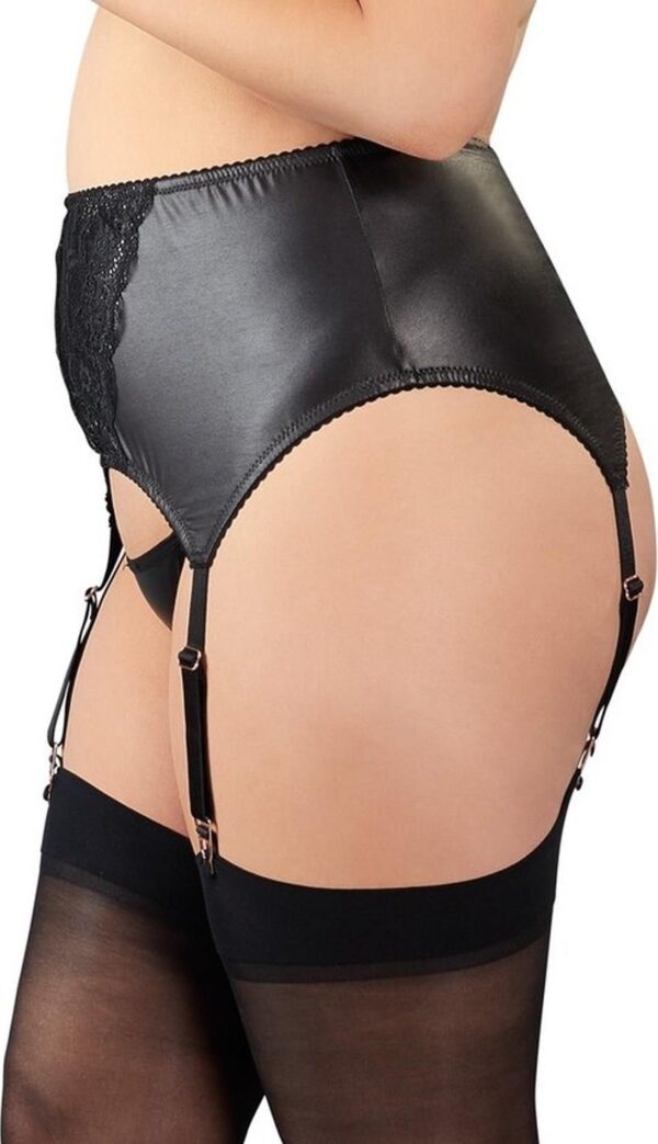 x2340232 Suspender Belt   black {} 2XL - obrazek 4