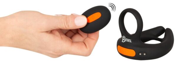 RC Scrotum Stimulator with Vibrations - obrazek 4
