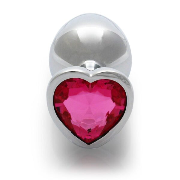 Heart Gem Butt Plug   Medium - obrazek 5