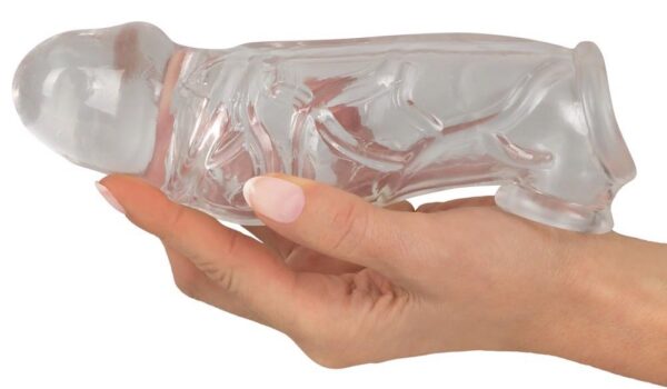 Crystal Clear Penis Sleeve wit - obrazek 5