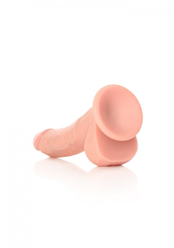 Curved Realistic Dildo  Balls  Suction Cup   8/ 20,5 cm - obrazek 5