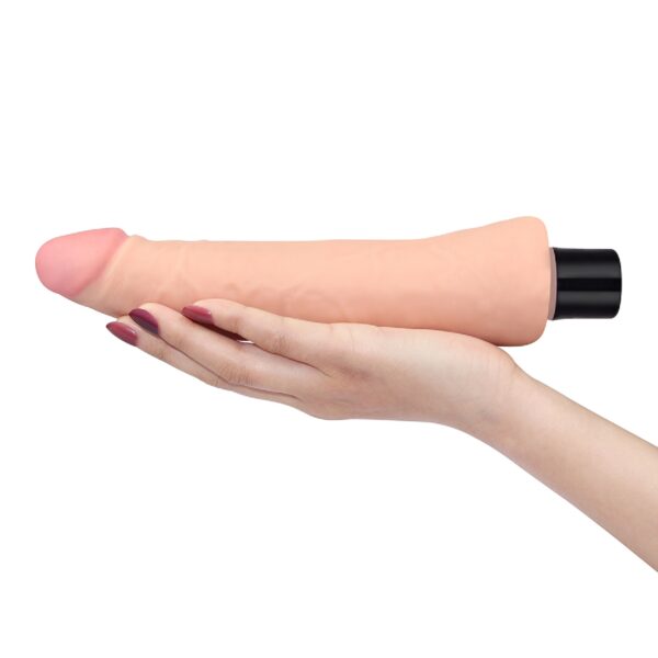 9 REAL SOFTEE Vibrating Dildo - obrazek 5