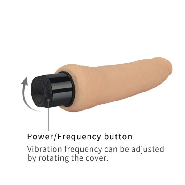 8 Xtreme Feel Cyberskin Vibrator - obrazek 5