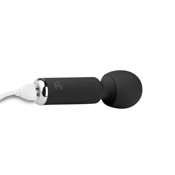 Mini Vibe Wand Vibrator   Black - obrazek 5