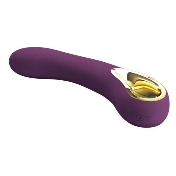 PRETTY LOVE   Ethan purple, 12 vibration functions Mobile APP Long distance Control - obrazek 5