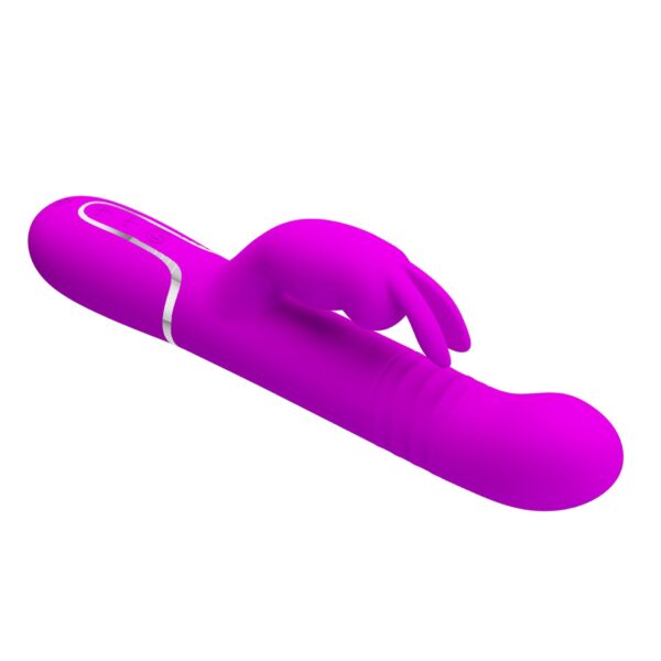 PRETTY LOVE   Coale Twinkled Tenderness Purple, 7 vibration functions 4 rotation functions 4 thrusting settings - obrazek 5