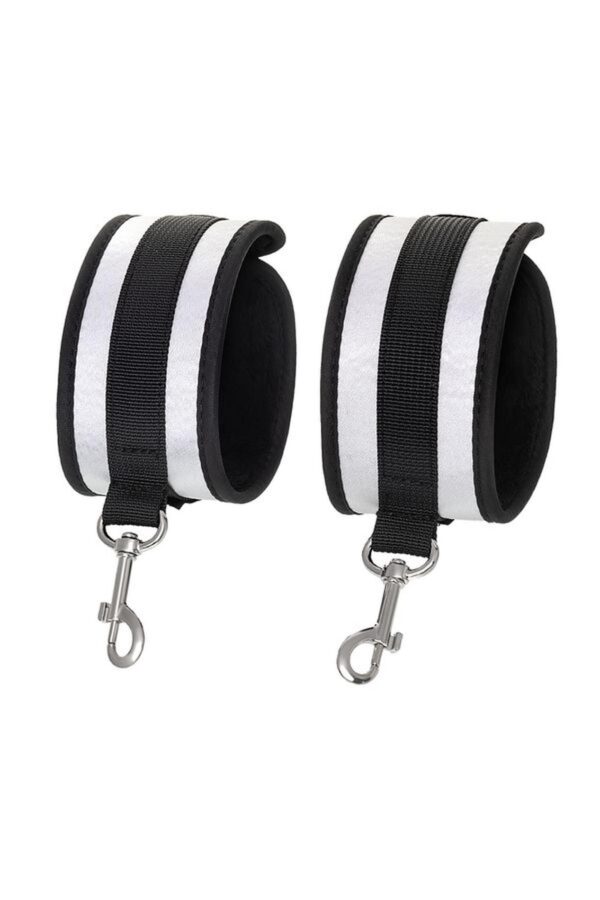 Anonymo anclecuffs, polyester, silver, 28.5 cm - obrazek 5