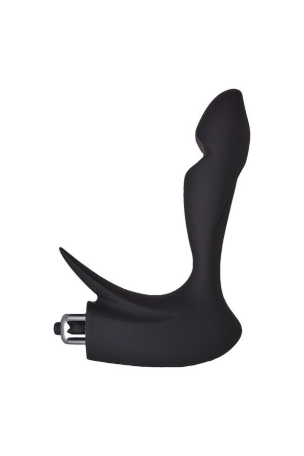 EROTIST First prostate stimulator, silicone, black, 14.4 cm - obrazek 5