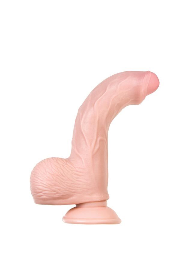 Dildo My babe by RealStick My Sweety, flesh,TPE, 21,5cm - obrazek 5