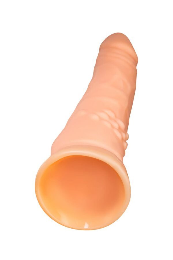 A TOYS, Realistic Dildo, TPE, Flesh, 16.8 cm - obrazek 5