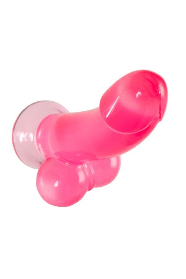 Realistic dildo A Toys by TOYFA Fush, TPE, pink, 18 cm - obrazek 5
