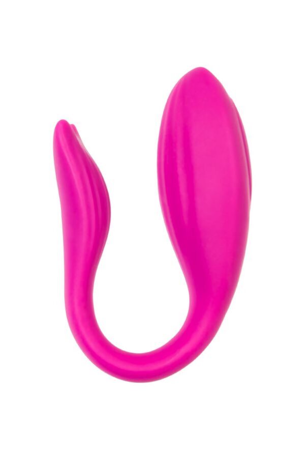 A TOYS Vibrator for couples Dolphy, silicone, pink, 9.6 cm - obrazek 5