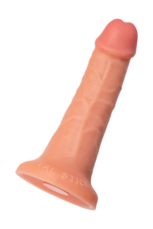 Realistic dildo Caliber 18/4 , PVC, flesh,  length 18cm, diameter 4cm - obrazek 5