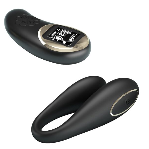 PRETTY LOVE   Nathan, Wireless remote control 9 speed levels 10 vibration functions, ABS Silicone , USB rechargeable - obrazek 5