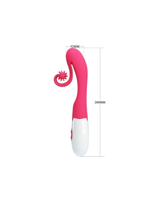 ROMANCE   PINK VIBRATOR AND STIMULATOR 30 SPEEDS - obrazek 5