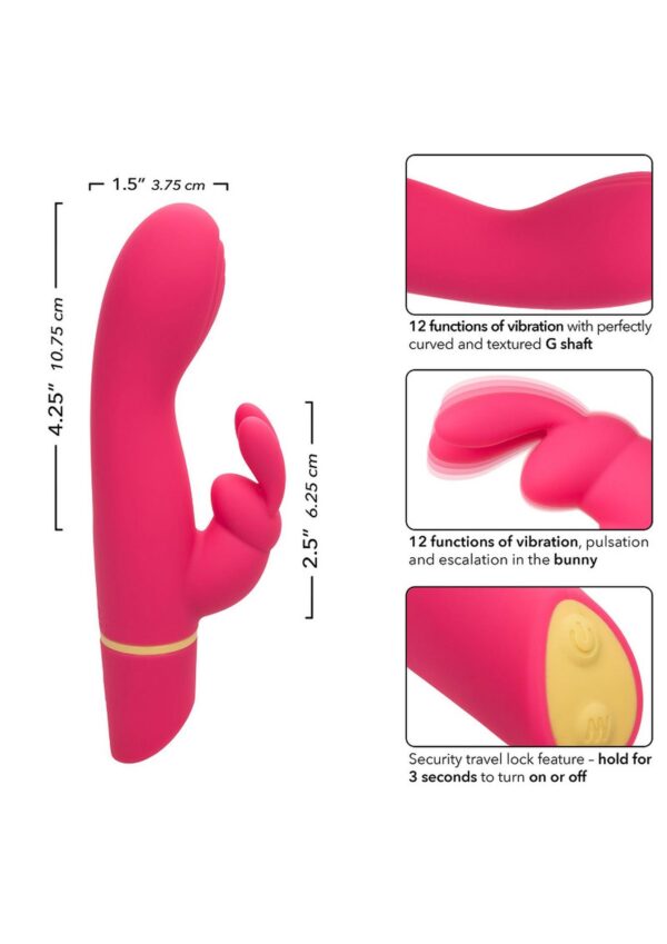 Love Bunny Vibrating G Bunny Pink - obrazek 5