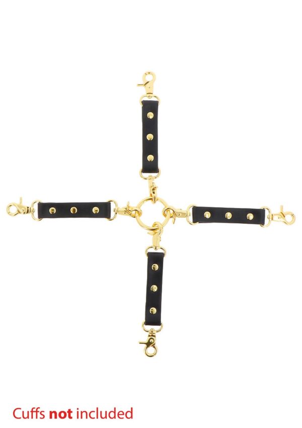 Wild Roses Hogtie Black - obrazek 5