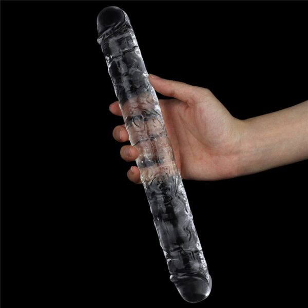 Flawless Clear Double dildo 12 - obrazek 5