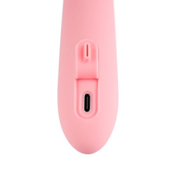 SVAKOM   Mora Neo Interactive Thrusting Vibrator   Peach - obrazek 5