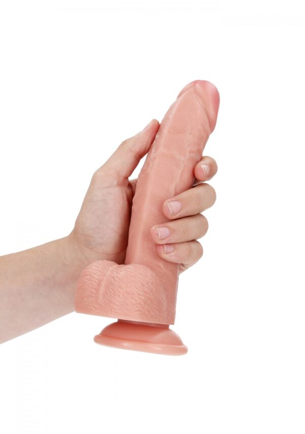 Curved Realistic Dildo  Balls  Suction Cup   8/ 20,5 cm - obrazek 6