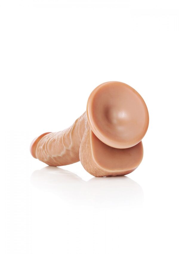 Curved Realistic Dildo  Balls  Suction Cup   8/ 20,5 cm - obrazek 6