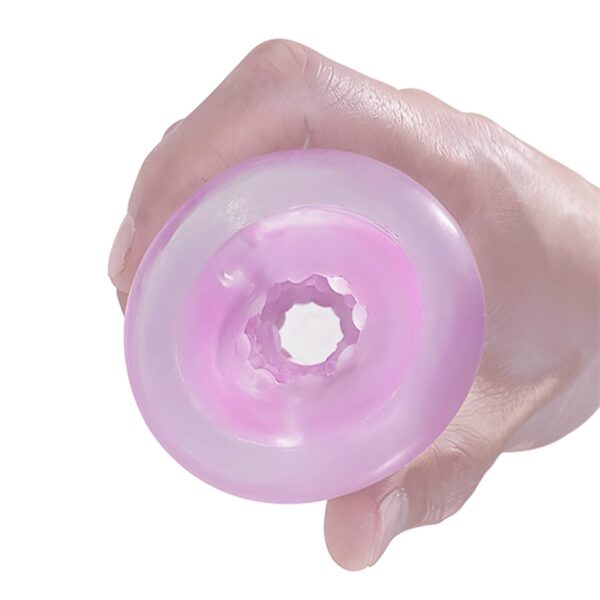 PRETTY LOVE   Transparent masturbator,TPR - obrazek 6