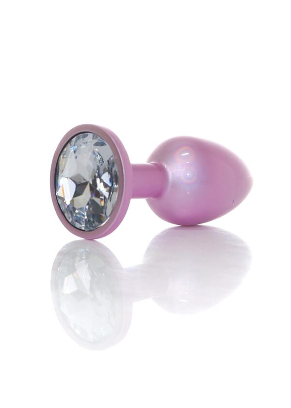 Plug Jewellery Pearl Pink PLUG  Clear S - obrazek 6