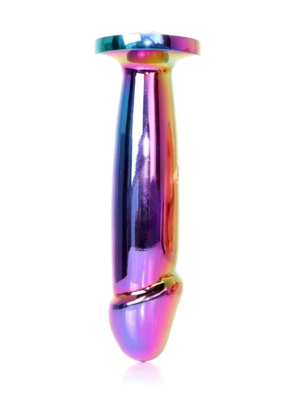 Plug Jewellery Multicolour Penis PLUG  Clear M - obrazek 6