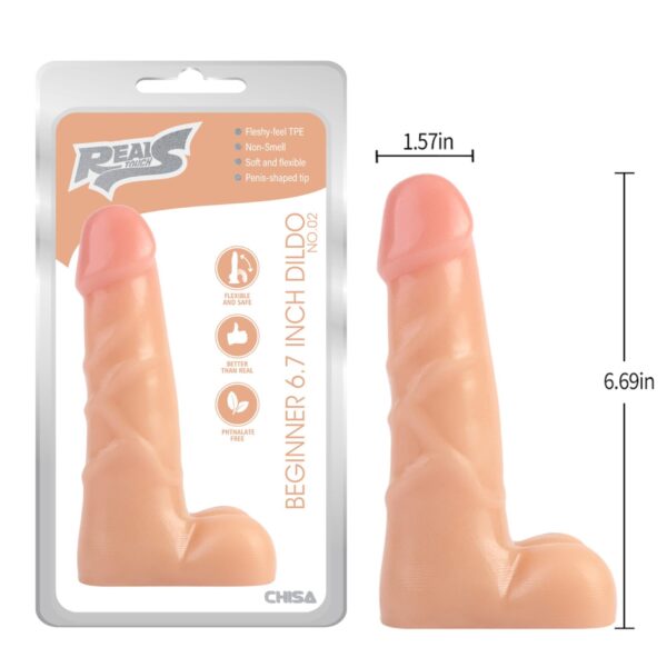Beginner 6.7 Inch Dildo NO.02 - obrazek 6