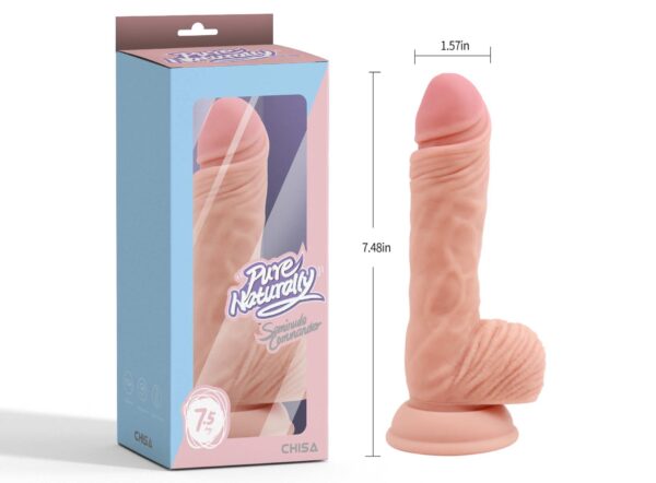 Pure Naturally Dildo Seminude Commander Flesh - obrazek 6
