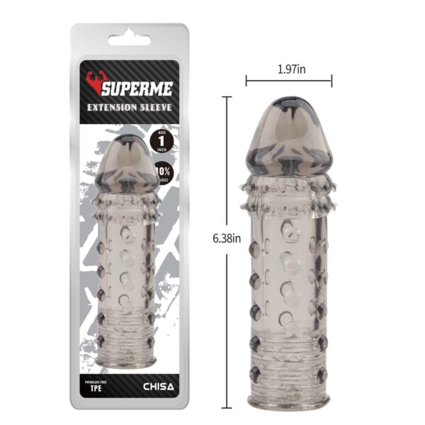 Extra Texture Sleeve Grey - obrazek 6